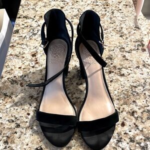 Vince Camuto Suede Block Heel